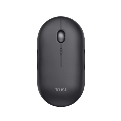  Trust Puck újratölthető vezeték nélküli ultravékony egér fekete (24059) 