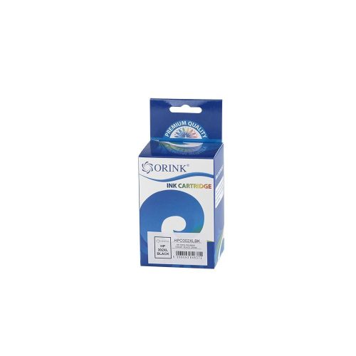  Orink utángyártott HP 302XL/F6U68AE tintapatron fekete (HPO302XLBK) 