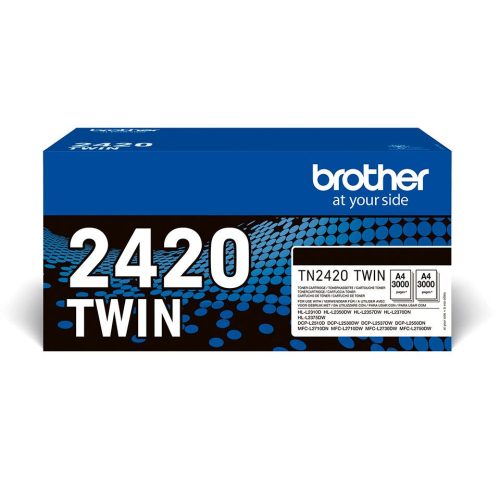  Brother TN2420TWIN fekete toner 