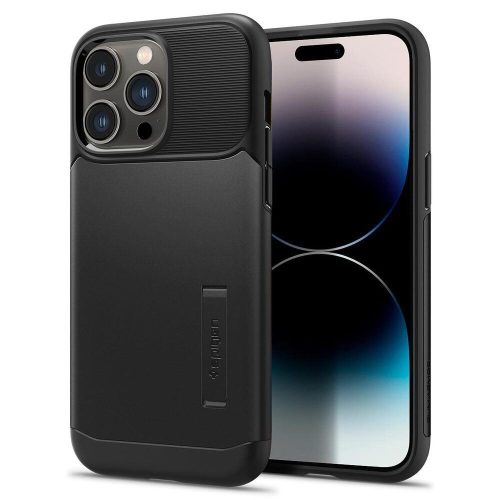  Spigen Slim Armor Apple iPhone 14 Pro Max tok fekete (ACS04644) 