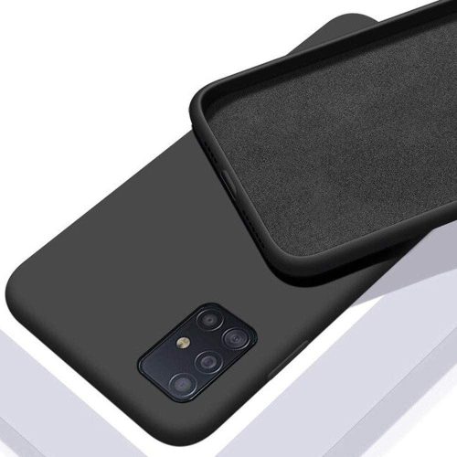  Cellect iPhone SE 2022/2020/8/7 szilikon tok fekete (CEL-PREM-IPHSE22-BK) 