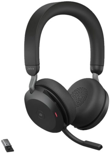  Jabra Evolve2 75 MS vezeték nélküli sztereó headset fekete (27599-999-999) 