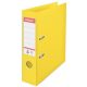  ESSELTE Standard Vivida Iratrendező 75 mm A4 PP élvédő sínnel  sárga (624070) 
