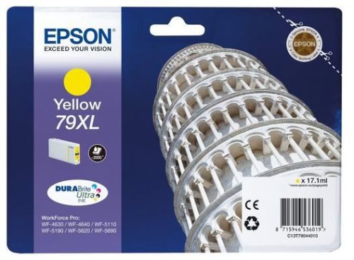  Epson 79XL DURABrite Ultra tintapatron sárga (C13T79044010) 