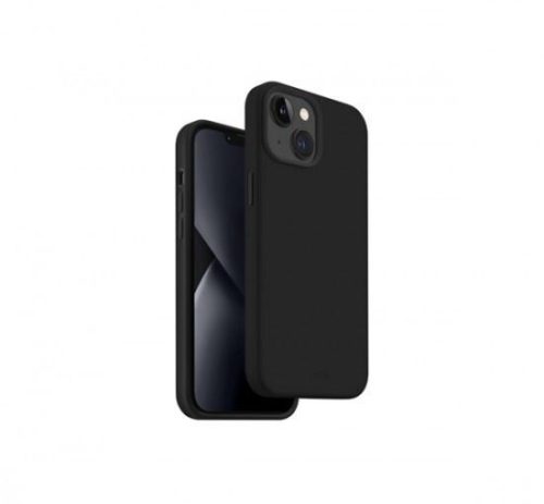  Uniq Lino Apple iPhone 14 Plus szilikon tok fekete (UNIQ-IP6.7M(2022)-LINOBLK ) 