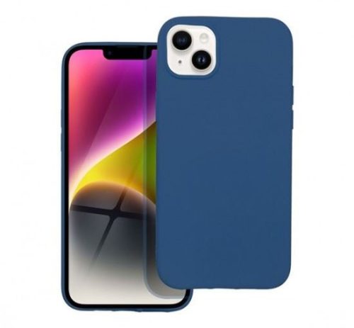  12 hónap Forcell Szilikon LITE Apple iPhone 14 Plus hátlap tok kék (67640) 