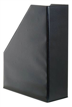  Victoria iratpapucs PVC, 95mm fekete (IDVFK) 