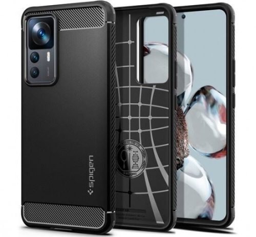  Spigen Rugged Armor Xiaomi 12T Pro tok fekete (ACS05299) 