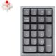  Keychron Q0 Swappable Gateron G Pro Red mechanikus numerikus billentyűzet szürke (Q0-D1) 