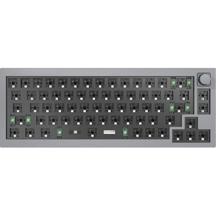  Keychron Q2 Swappable Knob gaming barebone billentyűzet szürke (Q2-B2) 