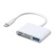 Joyroom S-H142 Lightning - USB OTG adapter / SD kártya olvasó 