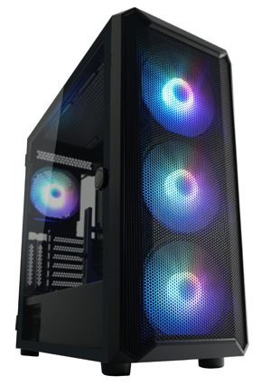  LC Power Gaming 804B - Obsession_X táp nélküli ablakos ház fekete (LC-804B-ON) 