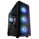  LC Power Gaming 804B - Obsession_X táp nélküli ablakos ház fekete (LC-804B-ON) 