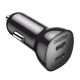  Choetech TC0008 2xUSB-C autós töltő 40W fekete 