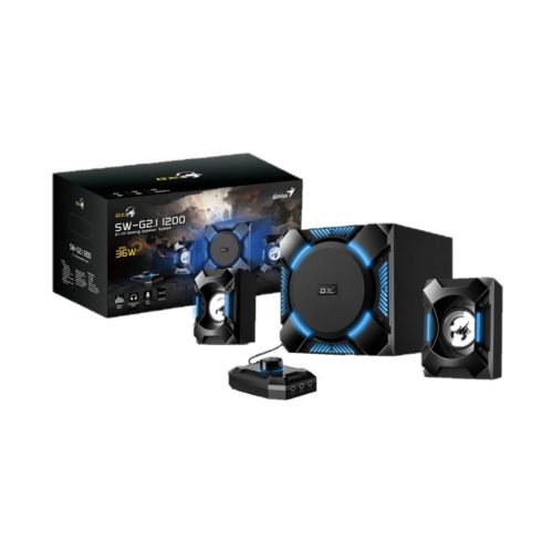  Genius SW -G2.1 1200 hangszóró szett fekete-kék (31730044400) 