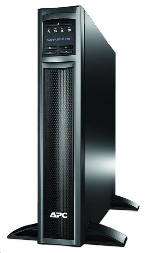  APC Smart-UPS X 750VA Rack/Torony LCD szünetmentes tápegység soros, USB (SMX750I) 