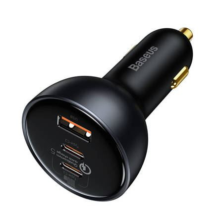  Baseus Qualcomm autós töltő USB-A +  2x USB-C 160W (TZCCZM-0G) 