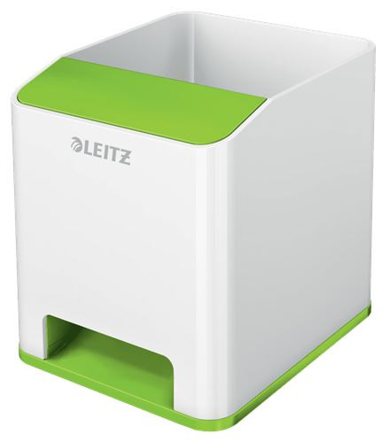  Leitz WOW Sound tolltartó fehér-zöld (53631054) 
