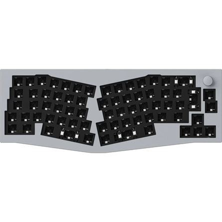  Keychron Q8 Swappable RGB Backlight Knob ISO barebone billentyűzet szürke (Q8-F2) 