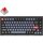  Keychron V1 RGB Frosted Black Knob angol Hot-swap K Pro Red mechanikus billentyűzet (V1-C1-UK) 