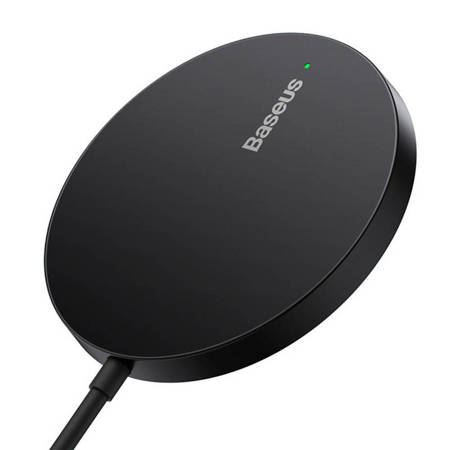  Baseus Simple Mini3 magnetic vezeték nélküli töltő15W fekete (CCJJ040001) 