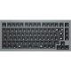  Keychron Q1 Swappable RGB Backlight ISO gaming barebone billentyűzet szürke (Q1-E2) 