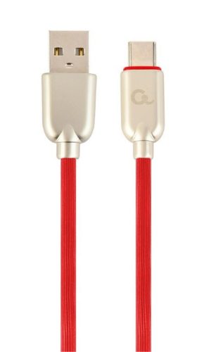  Gembird USB Type-C - USB-A adat- és töltőkábel 1m piros (CC-USB2R-AMCM-1M-R) 
