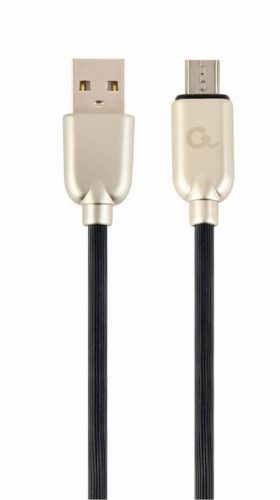  Gembird Micro-USB - USB-A adat- és töltőkábel 2m fekete (CC-USB2R-AMmBM-2M) 
