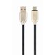  Gembird Micro-USB - USB-A adat- és töltőkábel 2m fekete (CC-USB2R-AMmBM-2M) 