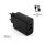  FIXED Travel 2xUSB-A hálózati töltő 15W fekete + USB-A - Lightning kábel (FIXC15-2UL-BK) 