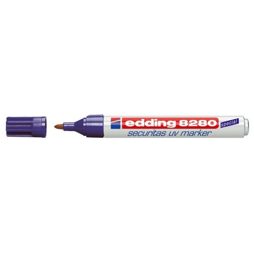  Edding 8280 biztonsági marker UV 1,5-3mm, kerek ultraviola (7580064001) 