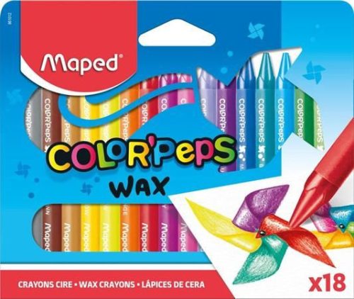  Maped "Color'Peps Wax" zsírkréta 18 db (861012) 