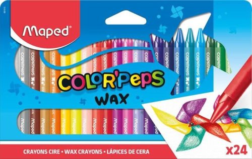  Maped "Color'Peps Wax" zsírkréta 24 db (861013) 