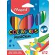  Maped "Color'Peps" PlastiClean zsírkréta 12 db (862011) 