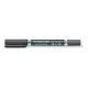  STAEDTLER "Lumocolor duo 348" alkoholos marker 0,6/1,5 mm kúpos, kétvégű fekete (348-9) 