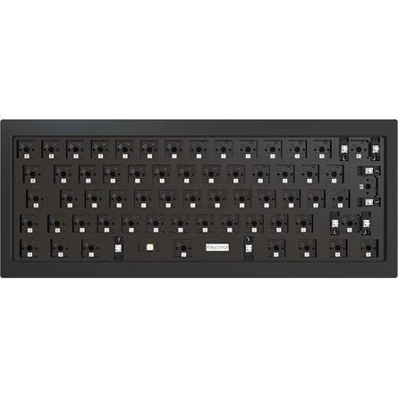  Keychron Q4 Swappable RGB Backlight Knob ISO barebone billentyűzet fekete (Q4-E1) 