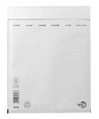  Victoria W8 légpárnás tasak 290x370 mm külméret - 270x360 mm belméret fehér (IBIL11) 