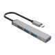  Orico 1x USB 3.0 + 3x USB 2.0 Hub szürke (AH-13-GY) 