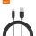  Recci RCL-P200B Lightning - USB-A adat- és töltőkábel 2m fekete 