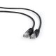  Gembird CAT5e U-UTP Patch kábel 10m fekete (PP12-10M/BK ) 