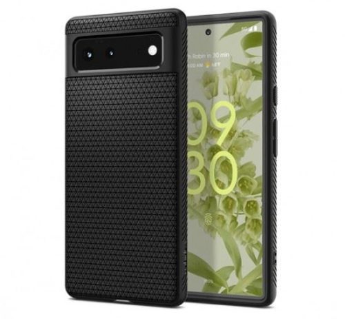  Spigen Liquid Air Google Pixel 6 tok matt fekete (ACS03436) 