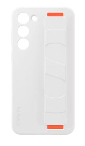  Samsung Galaxy S23+ szilikontok szíjjal fehér (EF-GS916TWEGWW) 