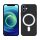  Cellect iPhone 13 mágneses szilikon tok fekete (CEL-MAG-IPH13-BK) 