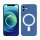  Cellect iPhone 12 Pro Max mágneses szilikon tok kék (CEL-MAG-IPH12PMBL) 