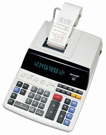  Sharp EL-2607V szalagos számológép 