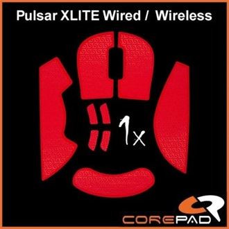  Corepad Rubber Sticker #722 - Pulsar Xlite Wired/ Wireless egérbevonat piros (CG72200) 