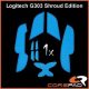  Corepad Soft Grips Logitech G303 Shroud Edition egérbevonat kék (CG71800) 