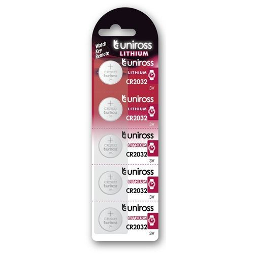  Uniross SP5 CR2032 3V lithium gombelem 5db/bliszter (U5CR2032) 