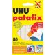  UHU Patafix gyurmaragasztó 80 kocka/csomag (1160039125) 