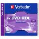 Verbatim DVD+R 8.5GB 8X Doublelayer DVD lemez 
